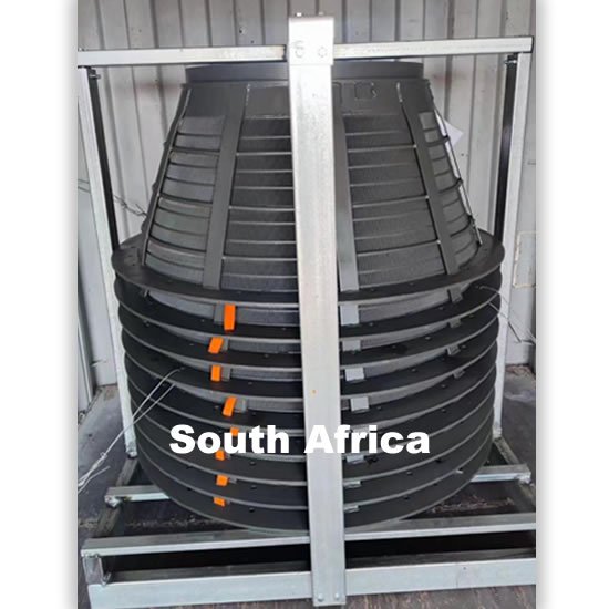 Exported to South Africa Centrifuge basket VM1500+FC1200
