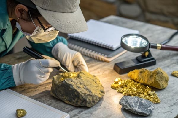 identifying gold ore visually identifying gold ore visually