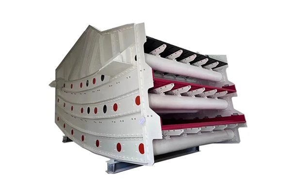 What is the purpose of a vibrating screen?