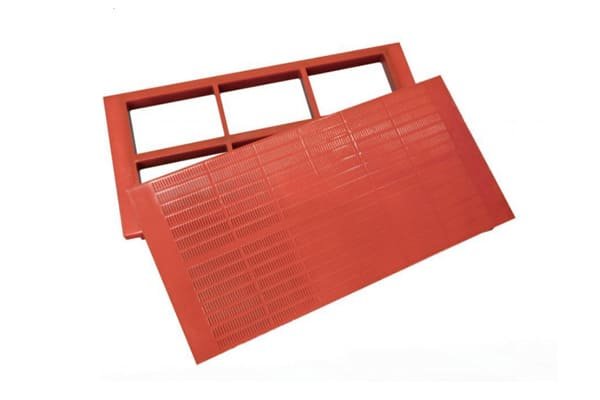 All polyurethane split screen plate