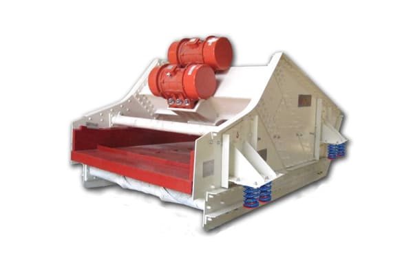 What is the speed of a vibrating screen?