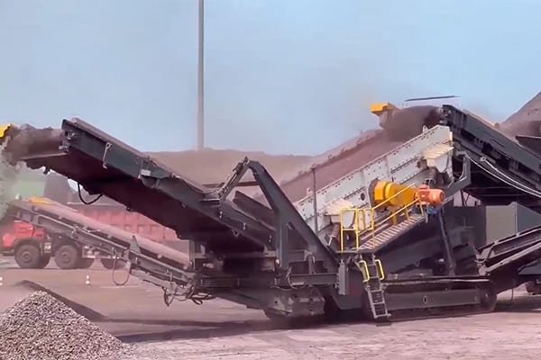 Mobile Screening Machine