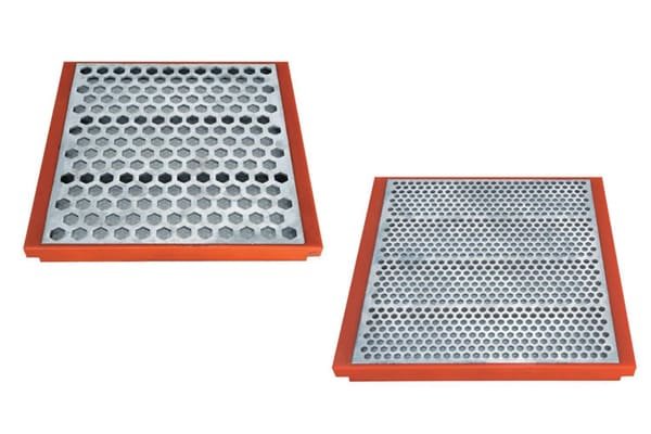 Stainless Steel Perforated Platel Punch Hole Screen Panel With Polyurethane Frame
